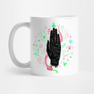 Reader of the Palm Mug